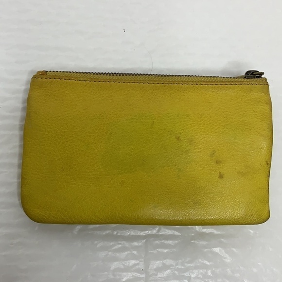 Fossil Emory Wallet /Clutch, sunny Yellow leather - Picture 2 of 8